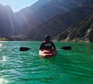 Kayaking in Hatta, Gear Up activity add on