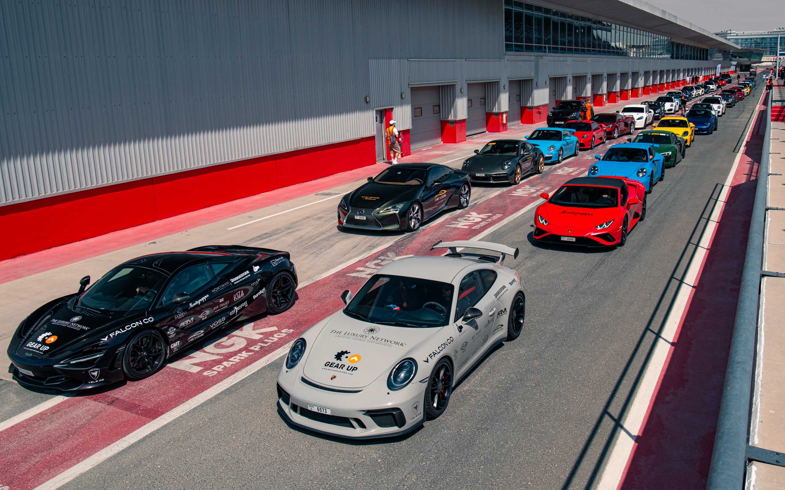 Supercar track day at Dubai Autodrome