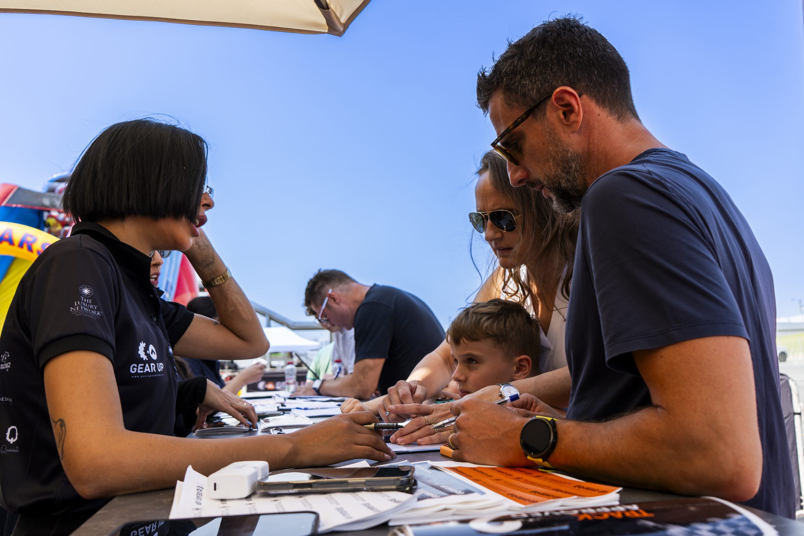 Gear Up Events Racing Hospitality Process